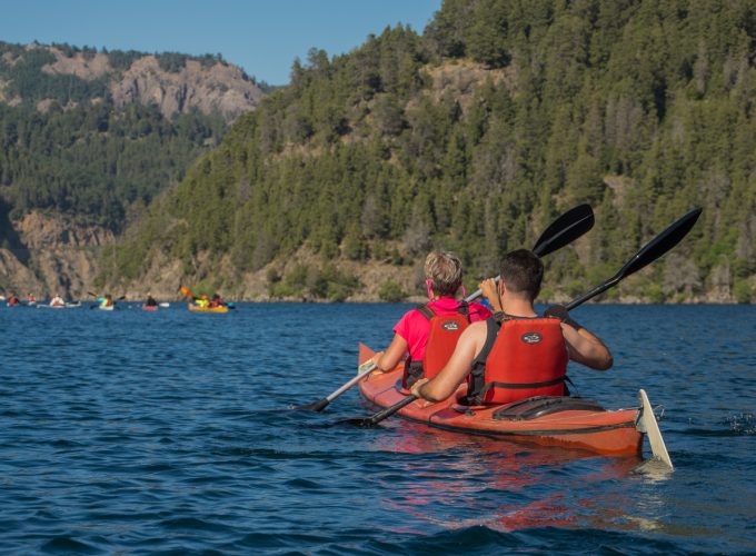 Kayak Lago Lacar. La Islita