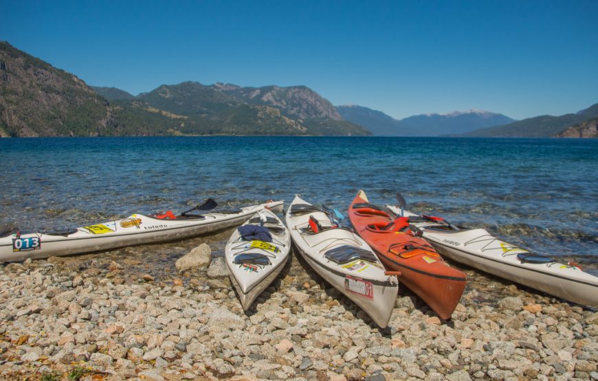 Kayak Lago Lacar. La Islita