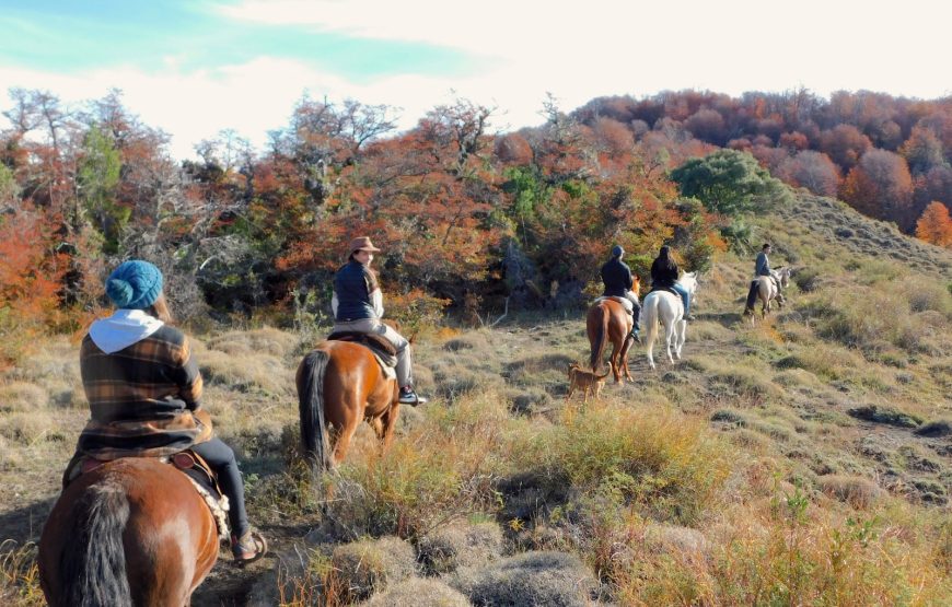 Cabalgatas de montaña. Lago Lolog con traslado incluido