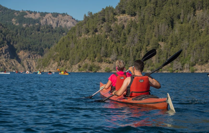 Kayak Lago Lacar. La Islita