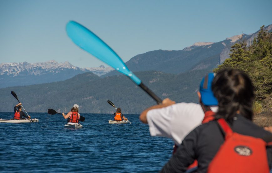 Kayak Lago Lacar. La Islita