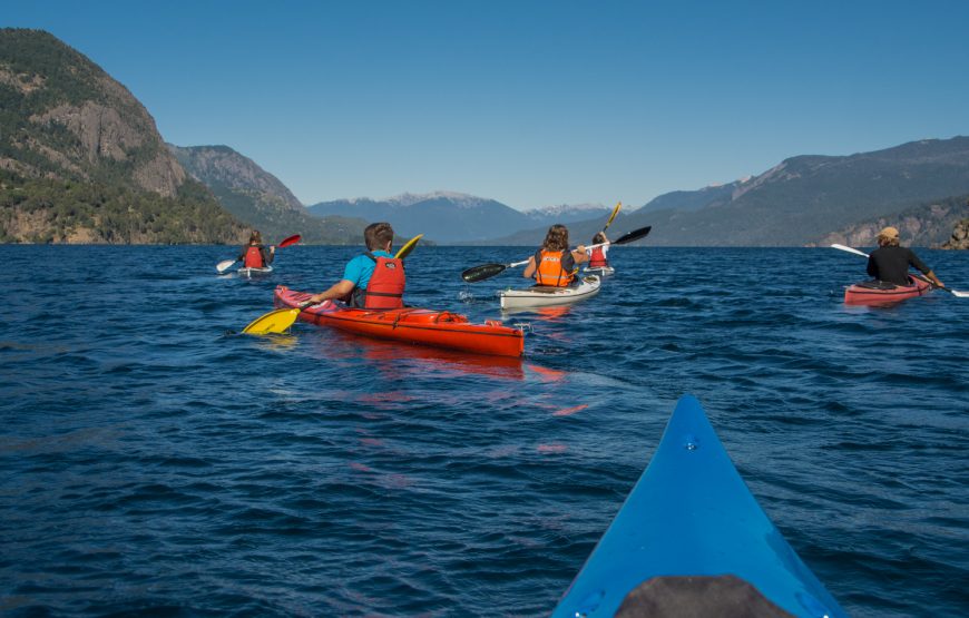 Kayak Lago Lacar. La Islita