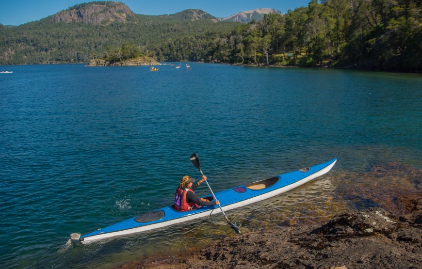 Kayak Lago Lacar. La Islita