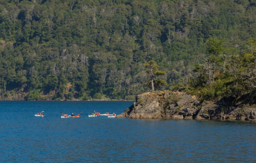 Kayak Lago Lacar. La Islita