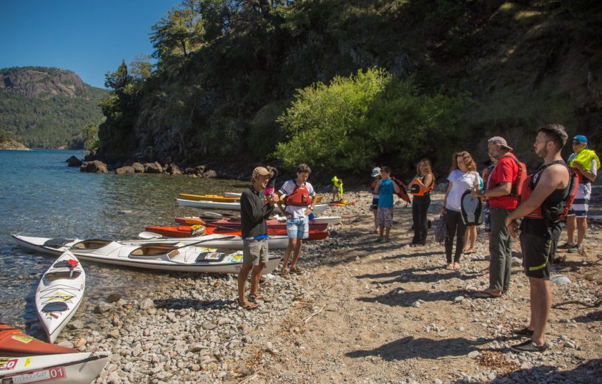 Kayak Lago Lacar. La Islita