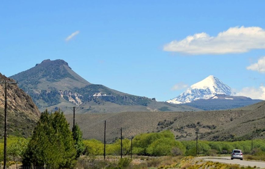 Trekking refugios del Volcán Lanín. Cara Norte.